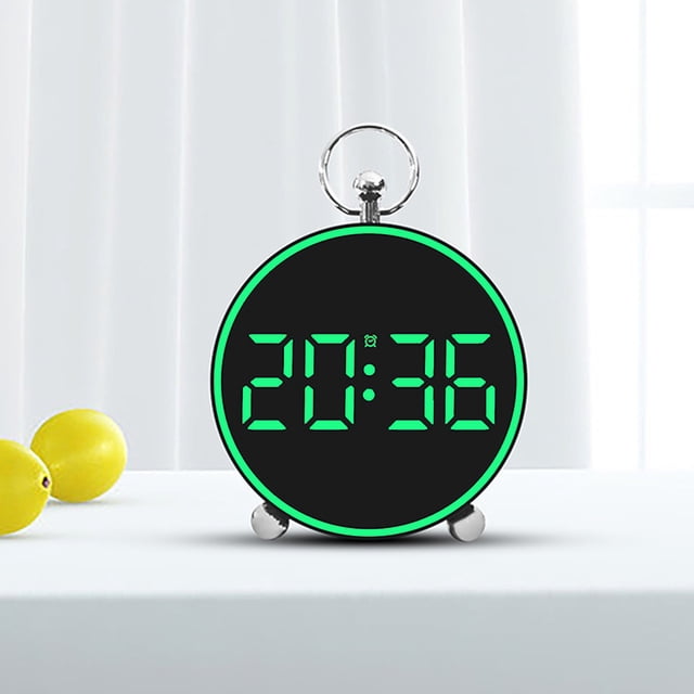 Alarm Clock Electronic Clock LED Clock Home Bedside Clock Temperature Clock Plastic Clock