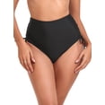 thumbnail image 1 of RELLECIGA Women's High Waisted Reversible Bikini Bottom, 1 of 7