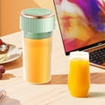 thumbnail image 4 of pitrice Portable Juicer Usb Rechargeable Wireless Mini Smoothie Blender Mixer Fruit Juice Maker Electric Juicer Machine Cup white, 4 of 6