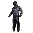 thumbnail image 3 of DEFY Heavy Duty Sweat Suit Sauna Exercise Gym Suit Fitness, Weight Loss, Anti-Rip, with Hood (Large), 3 of 5