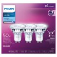 thumbnail image 3 of PHILIPS 4W MR16 GU10 Base Daylight Dimmable LED Light Bulb - 3 Pack, 3 of 6
