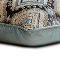 thumbnail image 2 of Cushion Covers For Chairs, Blue 16"x16" (40x40 cm) Pillow Covers, Jacquard Silk Aztec Pattern Throw Pillows For Sofa, Aztec Pattern Contemporary Style - Aztec Invent, 2 of 3