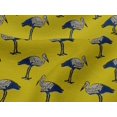 thumbnail image 4 of oneOone Viscose Jersey Fabric Heron Block Printed Craft Fabric BTY 60 Inch Wide, 4 of 5