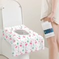 thumbnail image 2 of MesaSe Toilet Seat Covers Disposable  7/10 Pcs Extra Large Waterproof Toilet Cover, 2 of 5