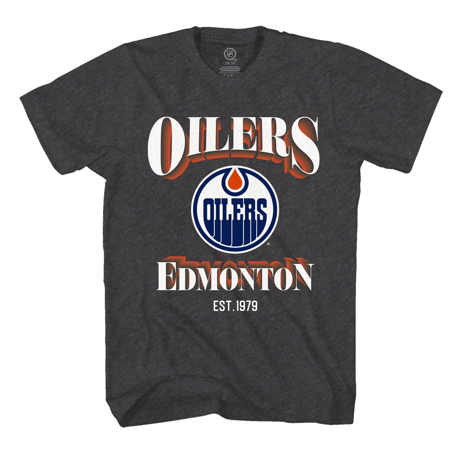 NHL Edmonton Oilers Men's Echo Short Sleeve T-Shirt *On-Line Exclusive