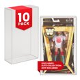 thumbnail image 4 of EVORETRO 10-Pack Action Figure Protectors – 0.40mm Clear Acid-Free PET Cases for WWE Legends Series 22, Dustproof & Scratch-Resistant, 4 of 5