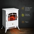 thumbnail image 4 of HOMCOM Foyer Électrique Autonome 16 Pouces 750/1500W Poêle à Feu, 4 of 10