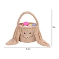 thumbnail image 3 of Openpig Easter Bunny Basket, Cute Easter Bucket Bags with Rabbit Ears for Easter Eggs, Easter Decorations, Candy Gifts Storage, 3 of 4