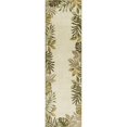 thumbnail image 1 of HomeRoots 352485 2 ft. 3 in. x 8 ft. Runner Wool Ivory Area Rug, 1 of 1