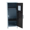 thumbnail image 1 of GROWTH TANK Mini Locker Cute Metal with Lock and Key Desk Cabinet for Cards Toys Makeups blue, 1 of 9