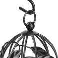 thumbnail image 3 of Modern Iron Candle Holder, Hollow Out Cage Design, Durable, for Home Decoration, 3 of 8