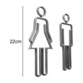thumbnail image 3 of Men Women Toilet Sign ABS Plastic Indicator Plaque Decals Simple Washroom Toilet, 3 of 8