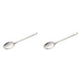thumbnail image 1 of 2-Pack Stainless Steel Cooking Spoon Set, Large Solid & Slotted Serving Spoons, 1 of 4