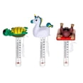 thumbnail image 1 of Mainstays Character Thermometers for Pools and Spas - Monkey, Turtle, and Unicorn - Analog, 1 of 6