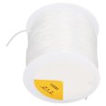 thumbnail image 2 of Fugacal Clear Stretch Cord 1.2mm,Spandex Elastic Cord,1.2mm Crystal Line String DIY Handcraft Transparent Elastic Round Clear Elastic String With 2 Beads Needle For Sewing, 2 of 8