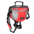 thumbnail image 1 of Dog Saddle Bag, Nylon Material Wear Well Waterproof  Mesh Hound Dog Saddle Backpack  For Medium Dogs For Small Dogs For Large Dogs Red,Black, 1 of 8