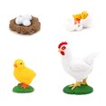 thumbnail image 2 of 1 Set Spade Worm Model Premium Plastic Material Meaningful Insect Figurines Early Educational Growing Models for School Project hen, 2 of 6