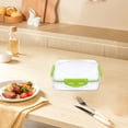 thumbnail image 2 of WHEANG Boîte de Conservation de Qualité Alimentaire Pain Riz Déjeuner Sandwich Boîte à Lunch Boîte d'Emballage Extérieure Compatible Micro-Ondes Convient pour le Dîner Portable et les Activités de Plein Air, 2 of 7