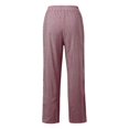 thumbnail image 5 of 2025 Femmes Été Robe à Rayures Imprimée Pantalon Extensible pour Femmes Affaires Décontracté Bouton Décontracté Polyvalent Ample Short pour Femmes Décontracté Été Combo Neuf Dixièmes, 5 of 5