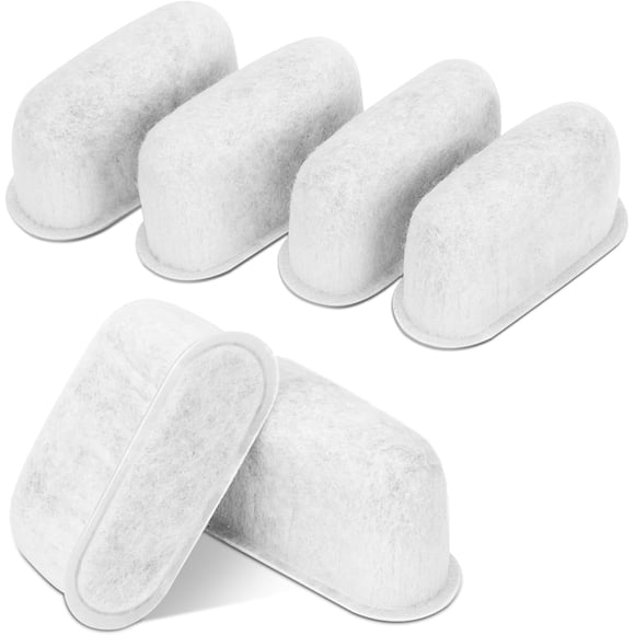 Filtre à Eau de Remplacement 7313285779 pour Filtres de Machines à Café Delonghi, Filtre à Charbon Pièces de Remplacement de Filtre de Machine à Espresso pour Cafetière, 6 Pcs