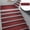 Red #3, variant on Horizontal Striped Brushed Stair Mats for Stairs | Absorbent Non Slip Step Mats | Sound Insulation Carpet for Indoor Home Staircase | Household Stair Treads