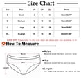 thumbnail image 2 of Penkiiy Strings Sans Coutures pour Femmes String Invisible Taille en V Extensible Respirant Culottes Aguichant sous-Vêtements TG Rouge, 2 of 2