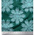 thumbnail image 1 of Soimoi Rayon Fabric Mandala Decorative Printed Craft Fabric by The Yard 42 Inch Wide, 1 of 3
