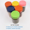 thumbnail image 4 of Unique Bargains 6 Pcs Plastic Mason Jar Lids Regular Mouth Mason Canning Jars Lid Top Food Storage, 4 of 7