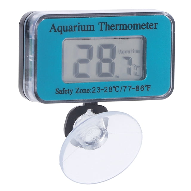 Water Temperature Meter,Waterproof Digital LCD Thermometer Digital LCD Thermometer Aquarium Thermometer Luxury Finish