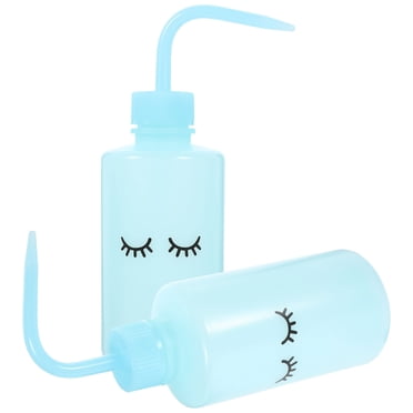 2pcs Wash Bottles Lash Washing Bottle Squeeze Bottle Eyelash Washing Bottle(250ml)