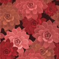thumbnail image 1 of Ahgly Company Machine Washable Indoor Square Transitional Red Area Rugs, 4' Square, 1 of 7