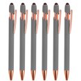 thumbnail image 1 of Unique Bargains Stylus Ballpoint Pens with Stylus Tip, Medium Point, 1.0mm, Black Ink, 6 Pack, 1 of 5