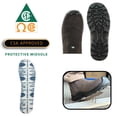 thumbnail image 4 of vangelo ASTM and CSA Approved Steel Toe Men Safety Boot ETHAN-1 Puncture and Toe Protection Non-Slip Brown Size 6W, 4 of 5