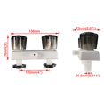thumbnail image 2 of RV Mobile Home Motor Vehicle Shower Faucet with Clear Handles, 2 of 12