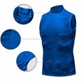 thumbnail image 2 of Gilet Ajusté de Sport Décontracté de Mode pour Homme, Uni, 2 of 5
