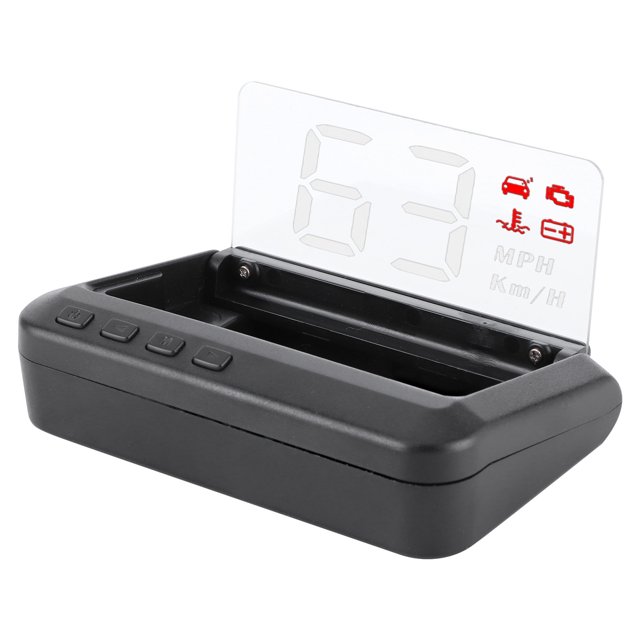 Plug And Play, Universal Heads Up Display For Cars, Car Head Up Display, OBD For All Vehicles Overspeed Warning