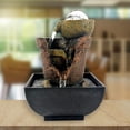 thumbnail image 4 of Fontaines d'Eau de Table en Résine Feng Shui Méditation Cascade d'Eau, 4 of 8