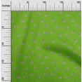 thumbnail image 1 of oneOone Tissu Polyester Lycra Vert Feuilles & Fleurs Floral Matériel de Robe Tissu Imprimé Tissu au Mètre 56 Pouces de Large, 1 of 4