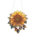 thumbnail image 1 of YDLCAFD Decorative Beads String Sunflower Acrylic Window Hanging Sunflower P Lant Wall Decorations Sunflower Hanging Decoration Acrylic Flower Window Panel Wall Outdoor Garden, 1 of 9