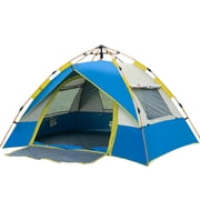 Outdoor Pop Up Tent Water-resistant Portable Instant Automatic Camping Tent for 2-3 / 3-4 Person Family Tent Camping Hiking Backpacking