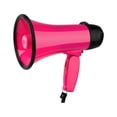 thumbnail image 2 of Bullhorn Megaph Adjustable Voice Bullhorn Speaker Professional Outdoor Voice Rose Red, 2 of 8