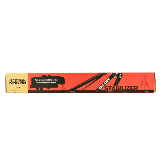 Camco Eaz-Lift 5th Wheel King Pin Tripod Stabilizer, Adjustable from 39 to 53 Inches (48855)