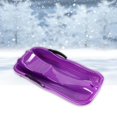 thumbnail image 4 of koolsoo Heavy Duty Toboggan Sledding Kids Sledge Sleigh with Brake Pull Rope Hole Winter, 4 of 9