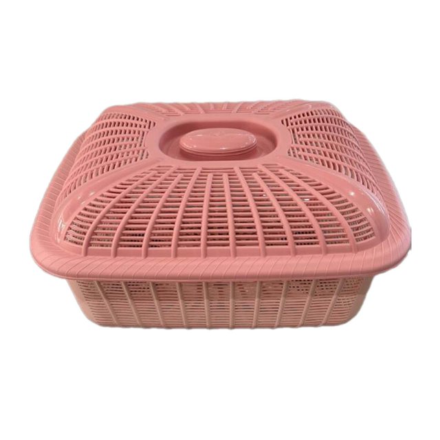 jifeng Fruit Basket with Lid Countertop for Kitchen Counter Bread Basket with Small