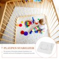 thumbnail image 2 of Miangastore Plastic Playpen Stabilizer 8Pcs 2.2x1x0.2In, 2 of 8