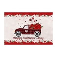 thumbnail image 2 of EGNMCR Outdoor Rug Bathroom Rugs Rugs for Living Room Valentine's Day Carpet Living Room Bedroom Doormat Holiday Floor Mat Gift Mat Foyer carpet, 2 of 3