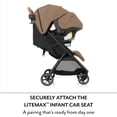 thumbnail image 2 of Evenflo Otto+ Travel System w/ LiteMax Infant Car Seat (Car Seat 3-30 lbs - Stroller Max 55 lbs), 2 of 8