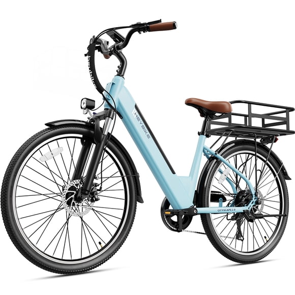Heybike Vélo Électrique de Pointe 1000W pour Adultes, Vélo Électrique de Navettage Cityscape 2.0 avec Batterie Amovible 468Wh, Vélos Électriques de Croisière Urbaine 26 Pouces, UL2849