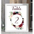thumbnail image 4 of Darling Souvenir Cartes Décoratives de Table à Imprimé Floral Double Face pour Réception de Mariage - 5 Pouces" x 7 Pouces" (1 à 50), 4 of 6