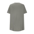 thumbnail image 4 of Plebaso Womens Plus Size Cardigan Short Sleeve Summer Cardigans Open Front Casual Blouses with Pockets, 4 of 7